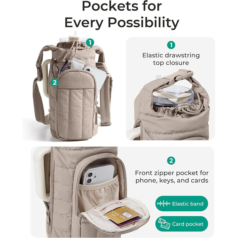 Insulated Drinking Bottle Carry Bag Stornfield