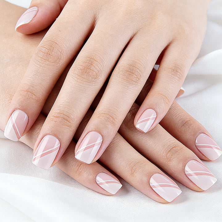 Elegantly Designed Geometric Nail Art Set Stornfield