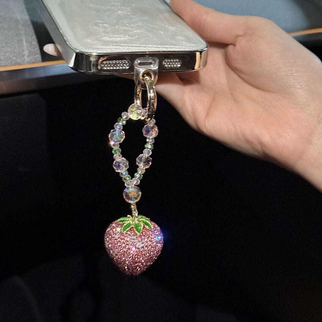 Strawberry Charm Keychain Holder Stornfield