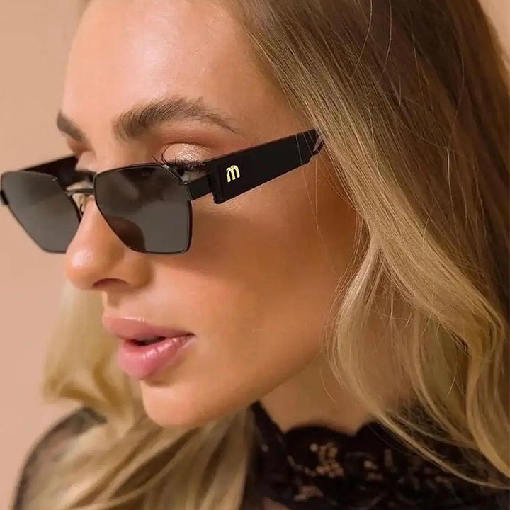 Women's Hexagon Sunglasses with Luxurious Metal Accents Stornfield