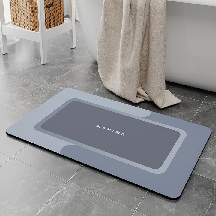 Contemporary Non-Slip Bath Mat