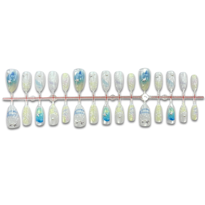 Decorative Nail Art Press-On Kit