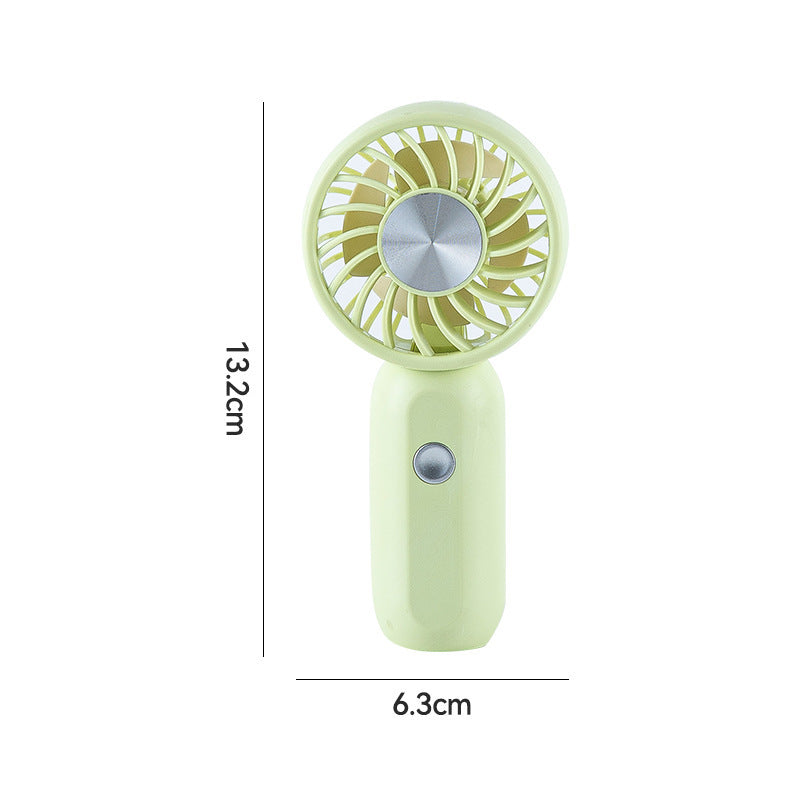 Women Portable Mini Hand Fan with Ergonomic Design and USB Charging Function Stornfield