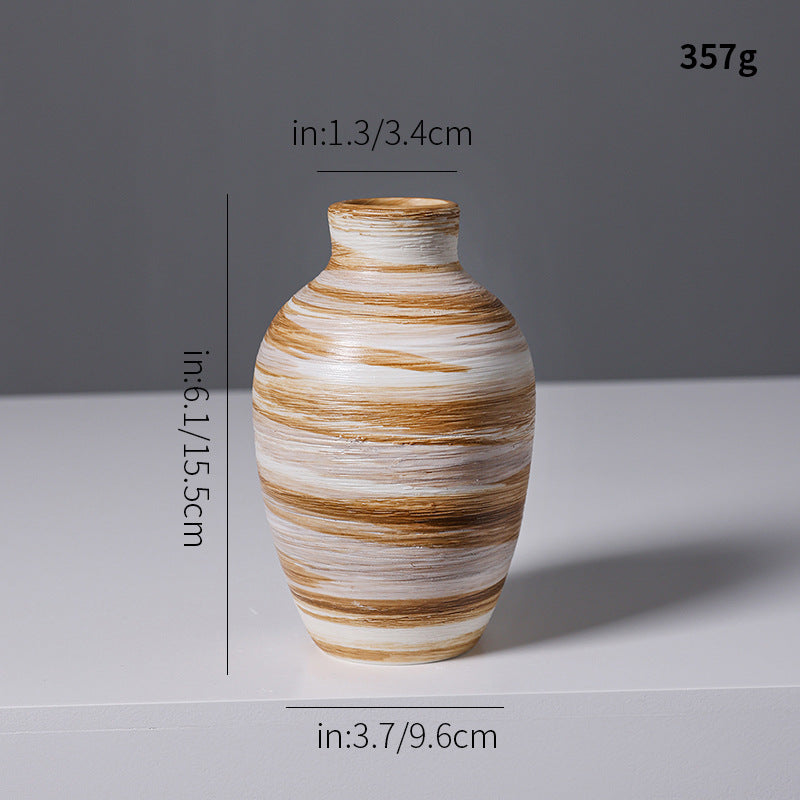 Artistic Spiral Design Ceramic Vase Stornfeild
