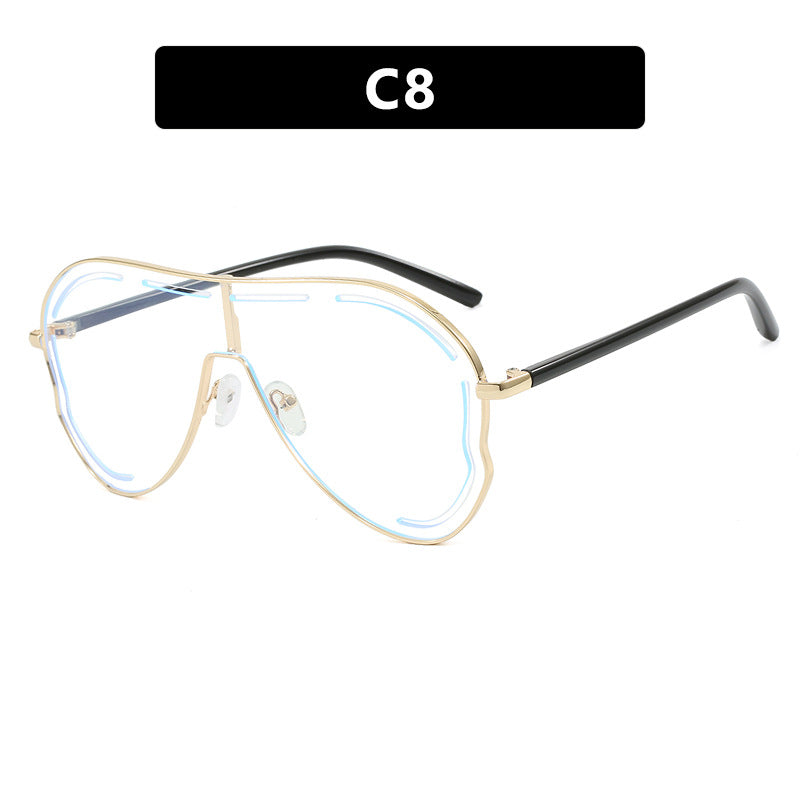 Ladies luxurious pilot sunglasses with modern frame Stornfield