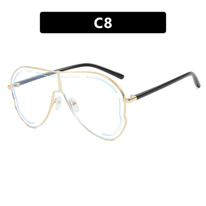 Ladies luxurious pilot sunglasses with modern frame Stornfield