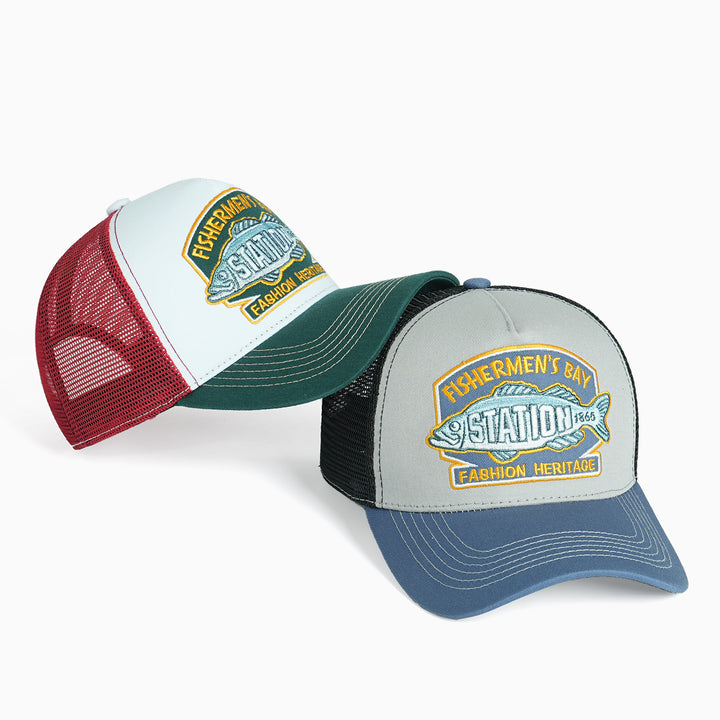 Ladies Trucker Cap with outstanding embroidery design Stornfield