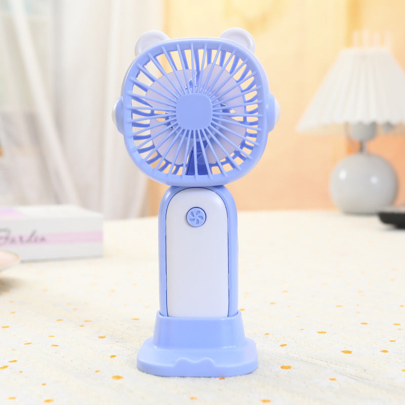 Ladies Portable Hand Fan with Cute Design Stornfield