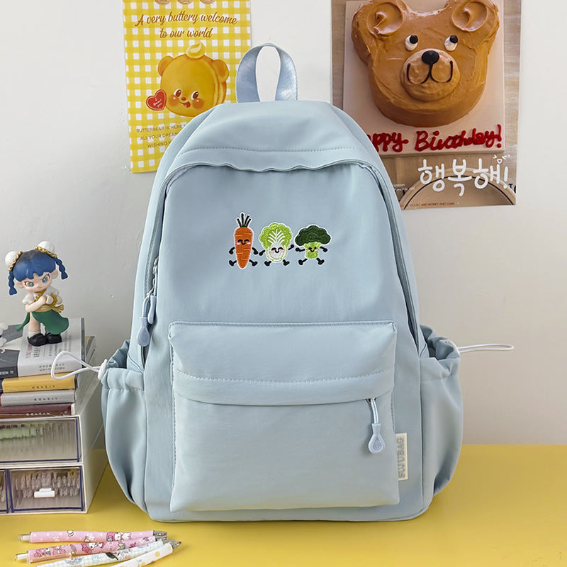 Casual Animated Vegetable-Themed Backpack Stornfield