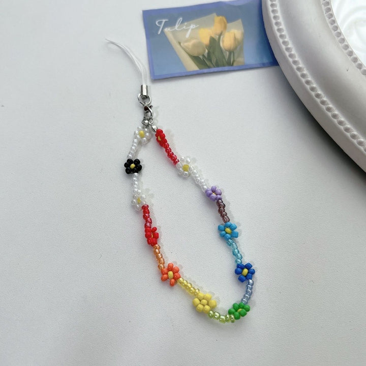 Flower Bead Charm Necklace Stornfield