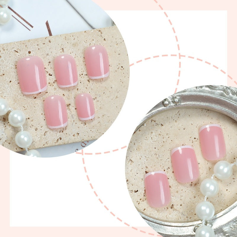 Acrylic nail set with elegant, high-gloss nails Stornfield