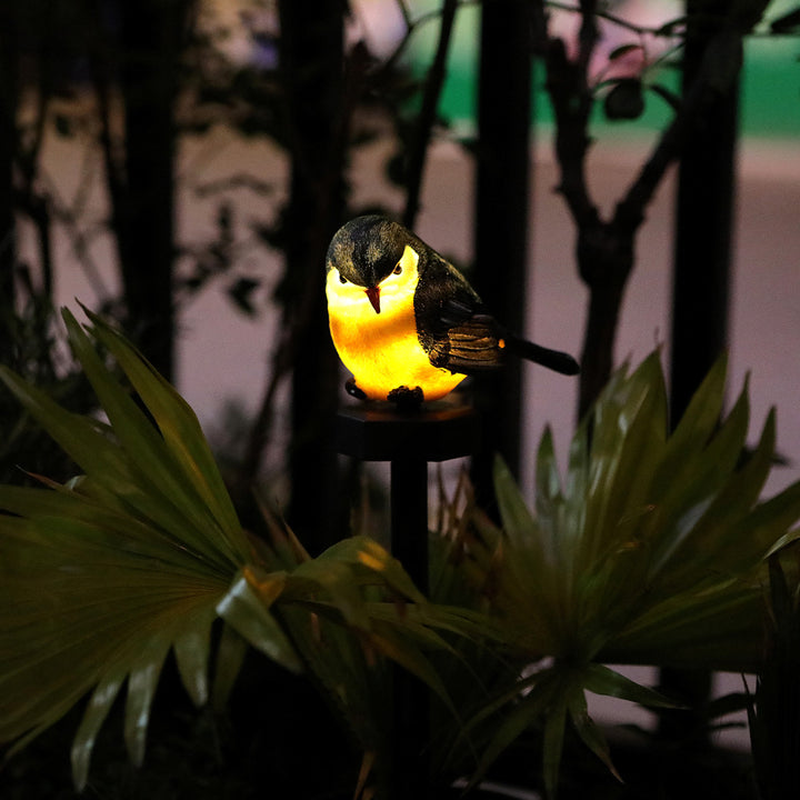 Realistic Solar Bird Garden Stake With Motion Sensor And Weatherproof Design Stornfield