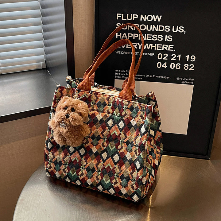 Fun Patterned Tote Bag