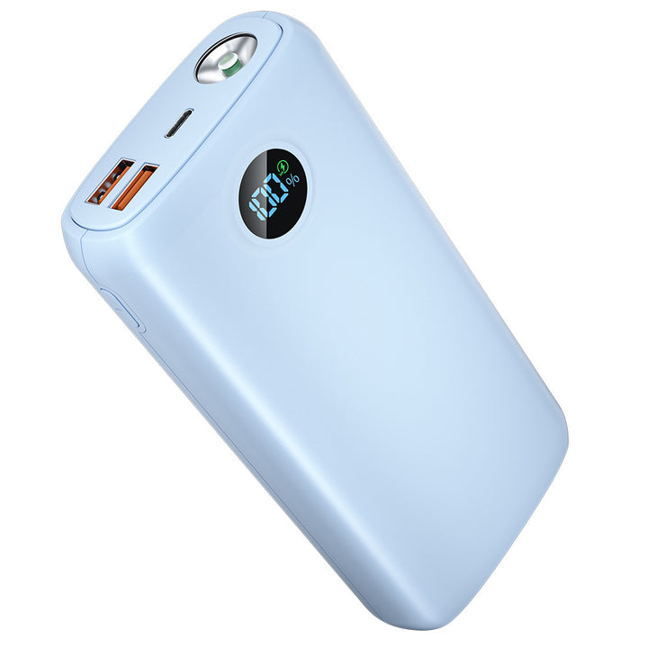 Power bank with integrated LED flashlight and digital display Stornfield