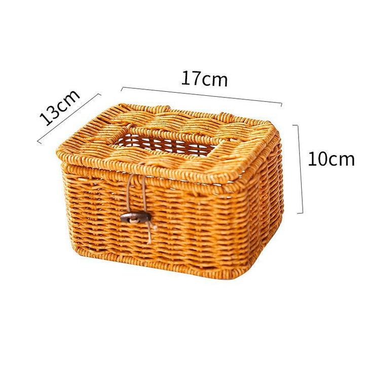 Women Handwoven Storage Box with Lid Stornfield