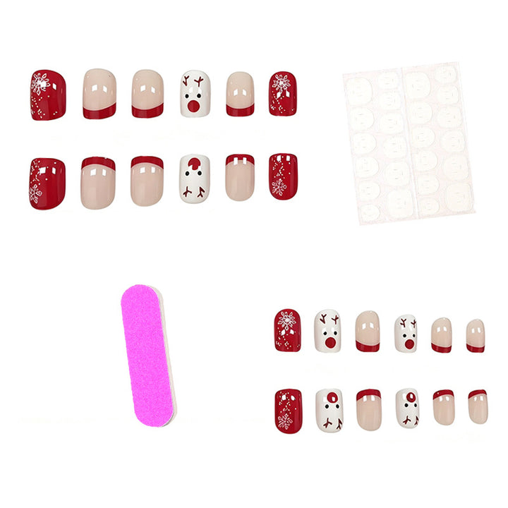 Festive Holiday-Themed Nail Art Stornfield