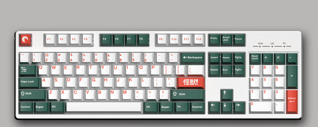 Ocean-Themed Mechanical Keyboard Stornfield