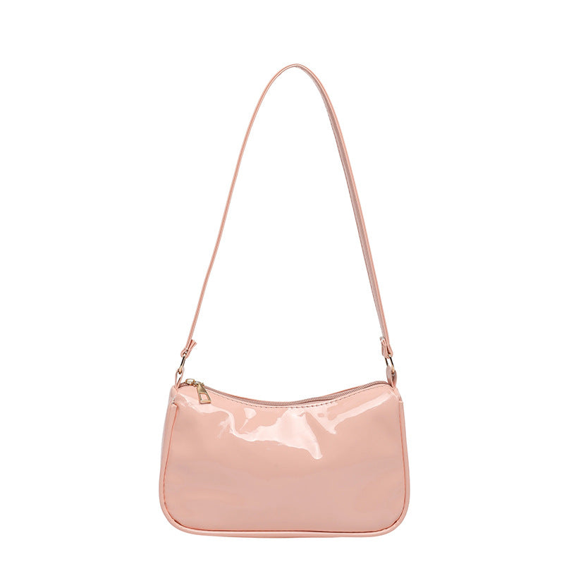 WoGlossy Textured Handheld Crossbody Bag Stornfield