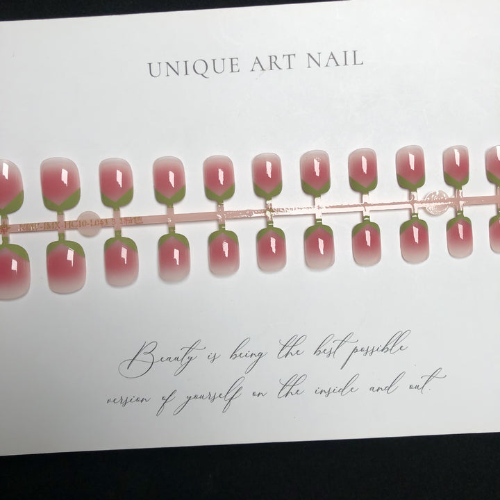 Chic French Tip Press-On Nail Set
