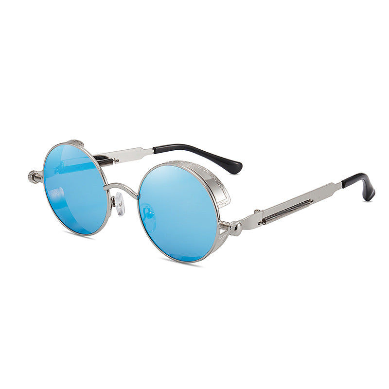 Women's retro-inspired round sunglasses with special lenses Stornfield