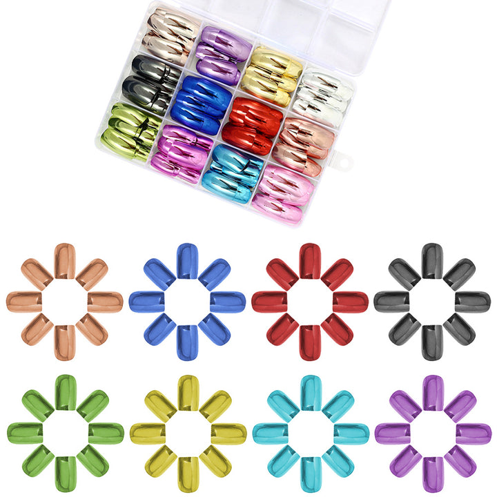 Luxury Metallic Nail Wraps Stornfield
