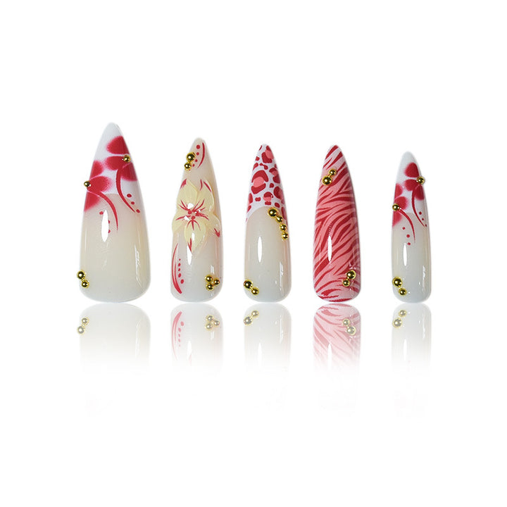 Decorative Acrylic Press-On Nail Art Set Stornfield