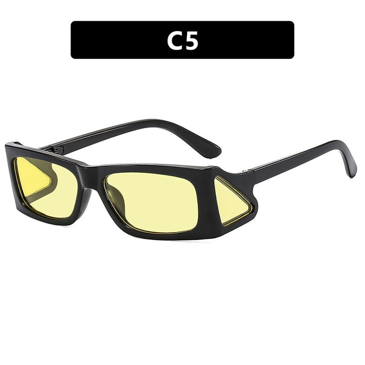 Ladies extravagant sunglasses in geometric design Stornfield