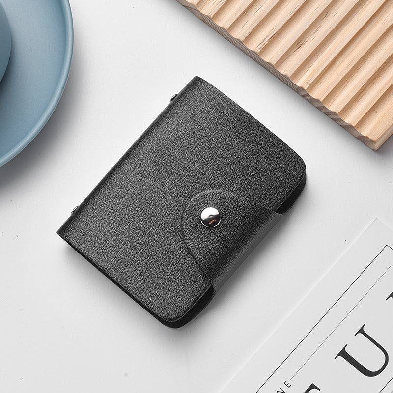 Compact Leather Cardholder Wallet Stornfield
