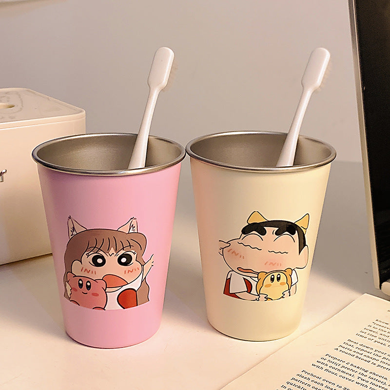 Stainless Steel Toothbrush Holder with Cute Cartoon Design Stornfield