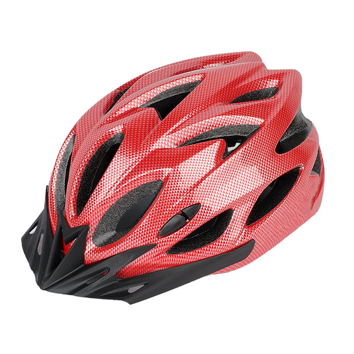 adjustable ventilated road and mountain cycling helmet with visor and rear dial fit Stornfield