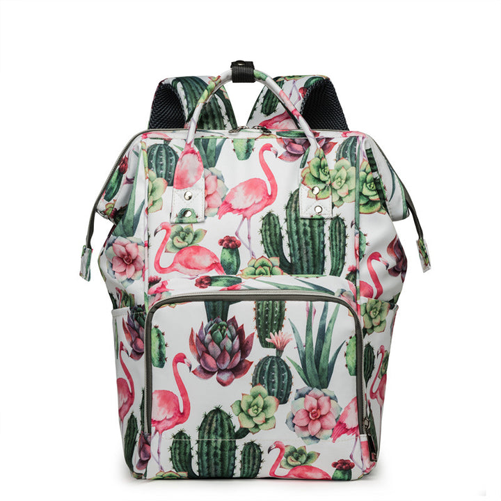 Cat-Themed Multi-Compartment Backpack Stornfield