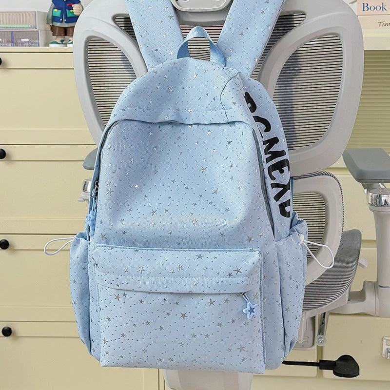 Star-Patterned Lightweight Backpack Stornfield