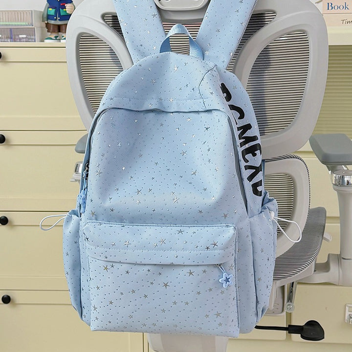 Star-Patterned Lightweight Backpack Stornfield