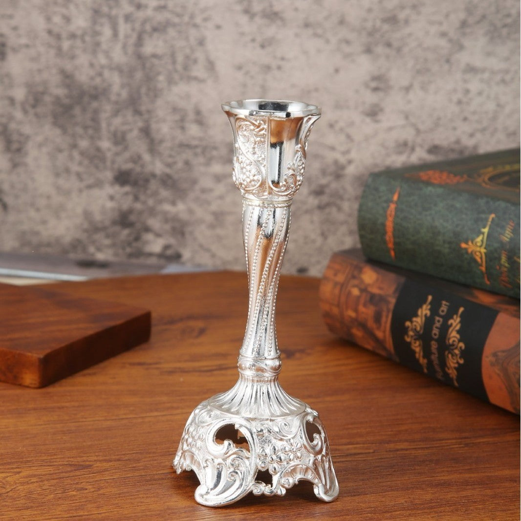 Vintage Silver Candle Holder Stornfield