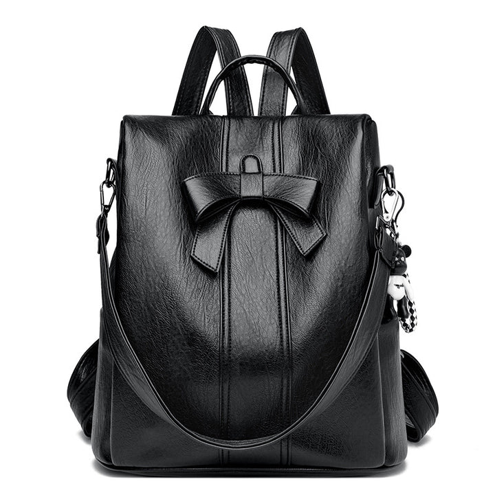 Stylish Bow-Accented Backpack Stornfield