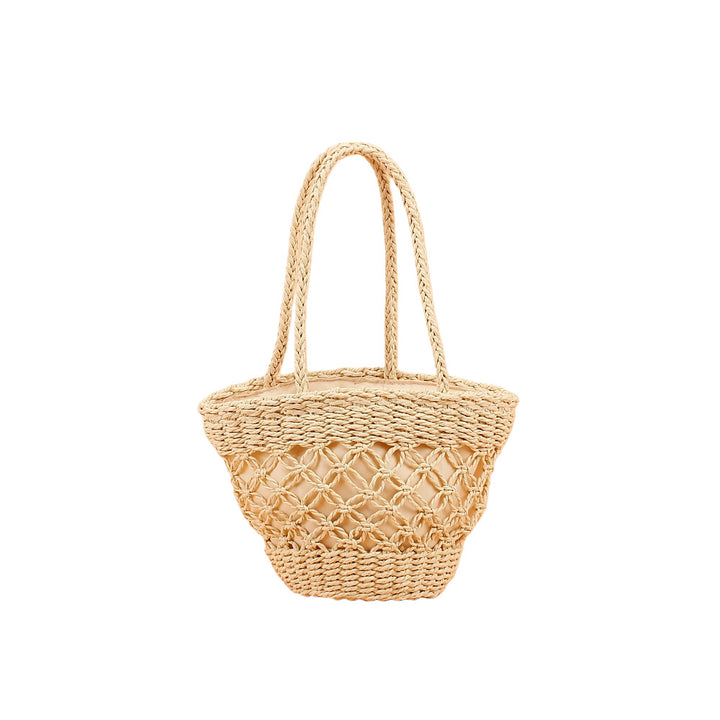 Handwoven basket bag with rustic design Stornfield