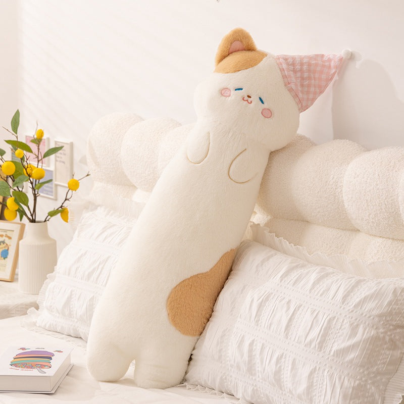 Plush neck roll with kitten motif Stornfield