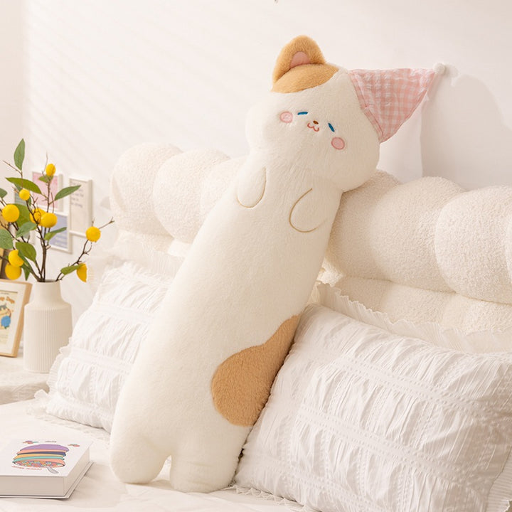 Plush neck roll with kitten motif Stornfield