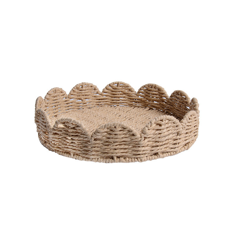 Decorative Woven Tray Stornfield 1790220503