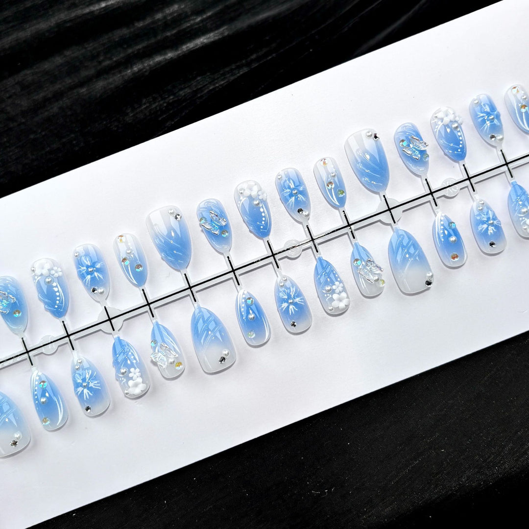 Elegant Press-On Nail Art Collection