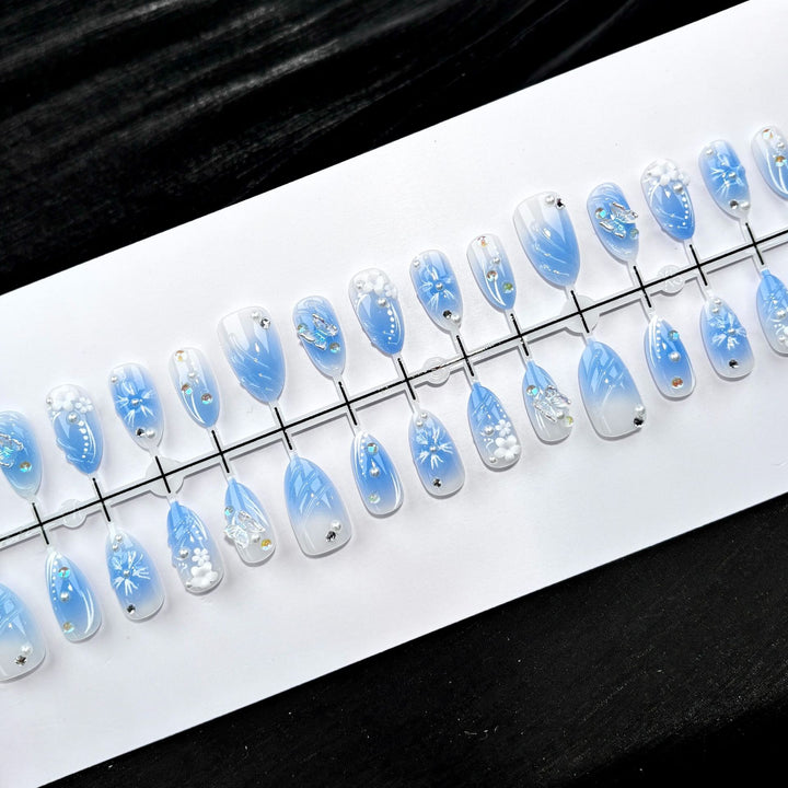 Elegant Press-On Nail Art Collection