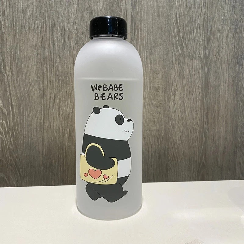 Women's creative drinking bottle with playful panda design Stornfield