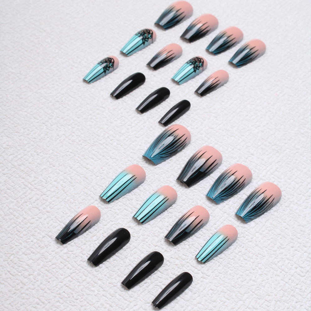 Ombre Gradient Nail Art Extensions Stornfield