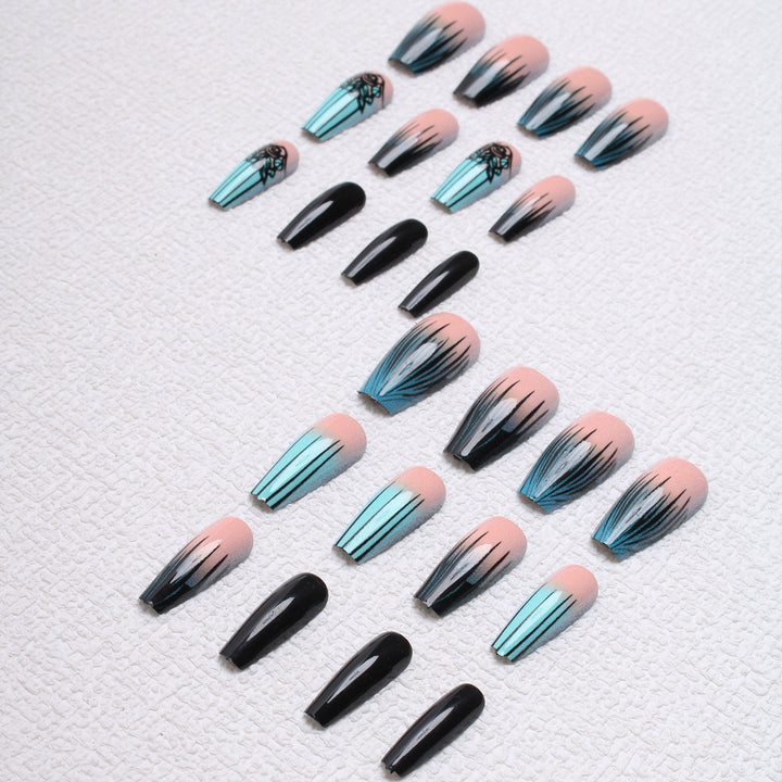 Ombre Gradient Nail Art Extensions Stornfield