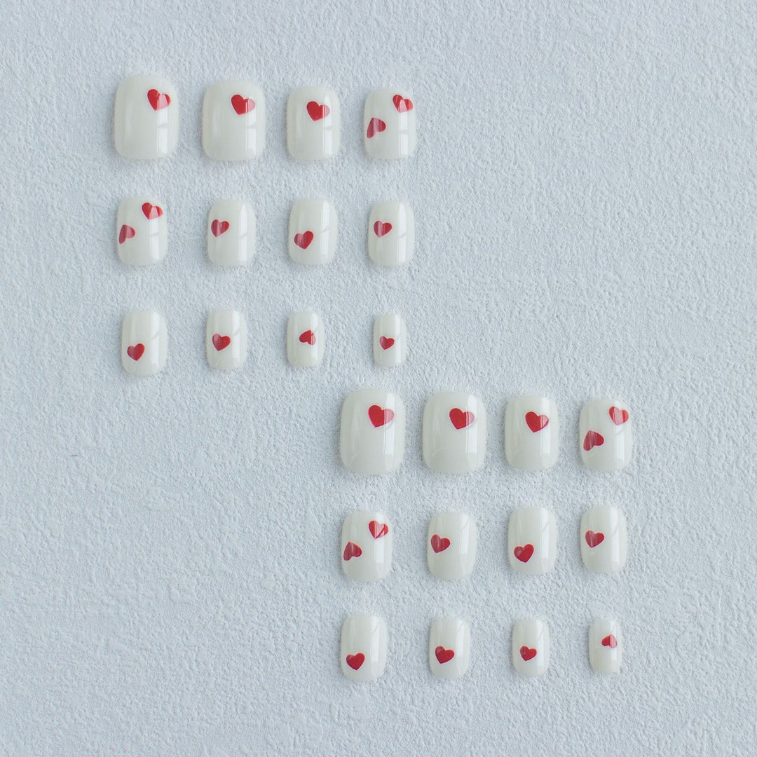 Artistic Heart Design Nail Art Kit