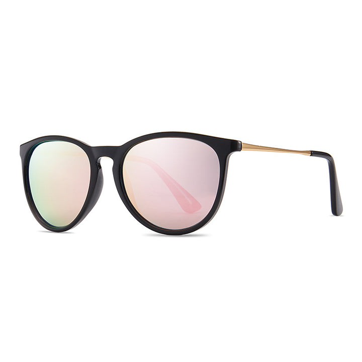 Women's fashionable and elegant sunglasses with high-quality plastic frame and mirrored lenses Stornfield