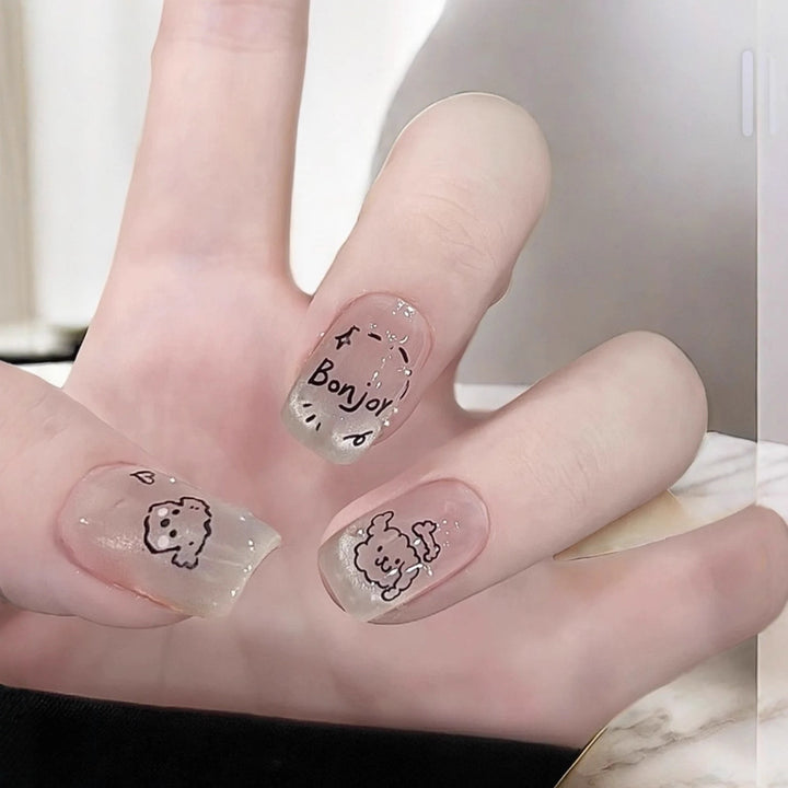 Creative Cartoon-Themed Press-On Nail Set Stornfield