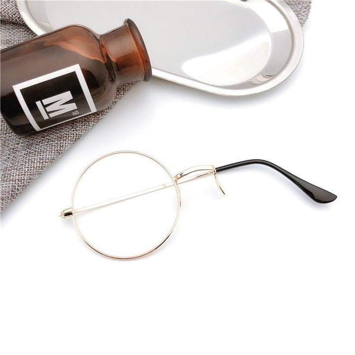 Retro-Inspired Round Frame Glasses Stornfield