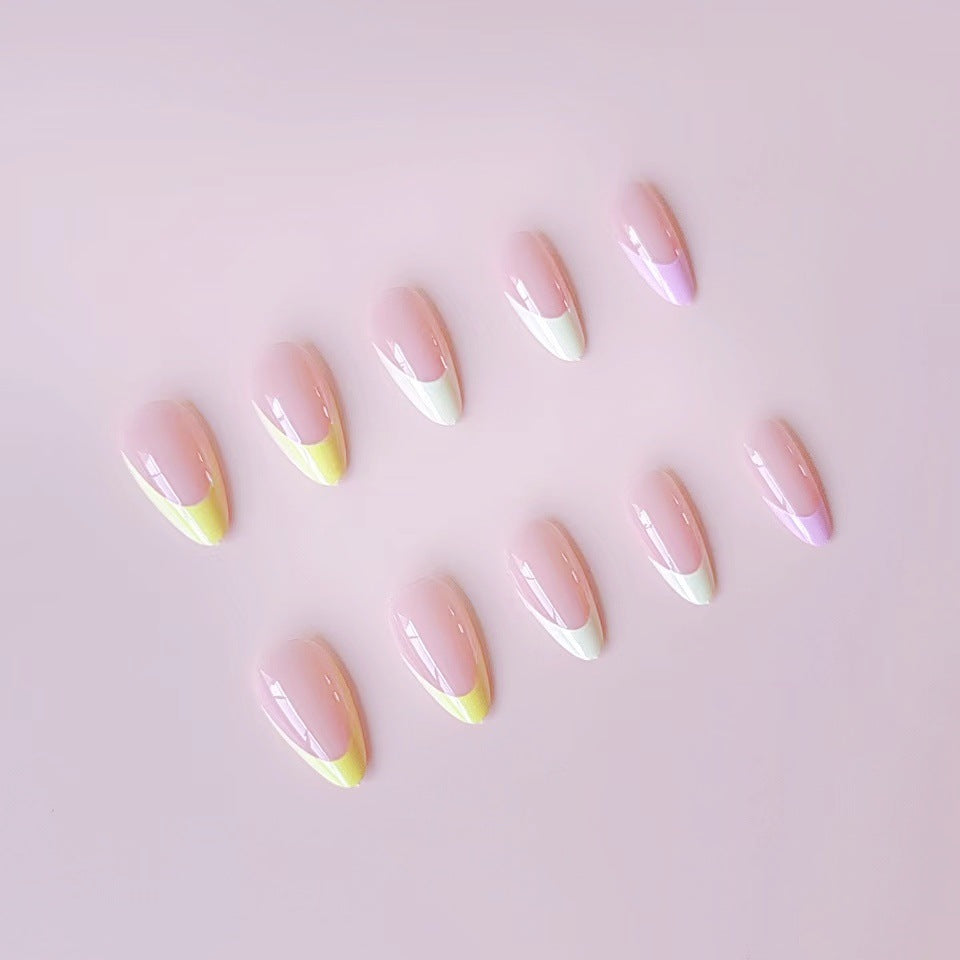 Artificial nail set in modern gradient design Stornfield