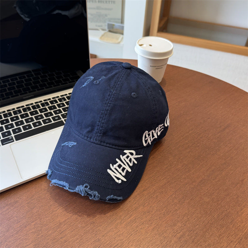 Unisex Distressed Graphic Baseball Cap Stornfield